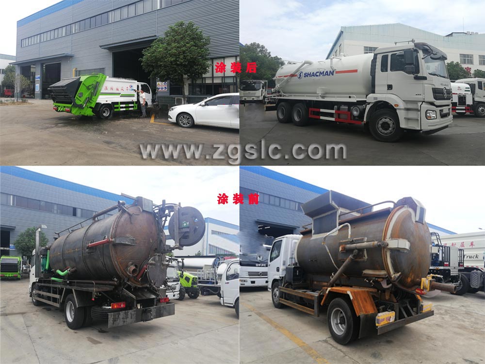 程力集團(tuán)專用車在經(jīng)過涂裝，總裝工藝裝配等一系列的工序后，呈現(xiàn)出華麗的新車面貌